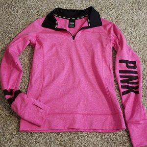 PINK half zip up